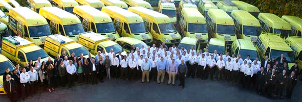 The Gold Medal Service Team